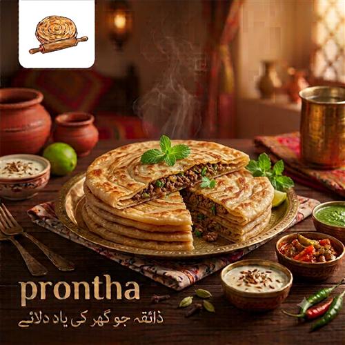 Beef Keema Paratha